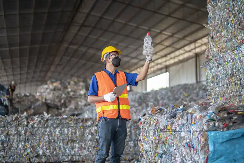 Hür Plastik üretim alanı